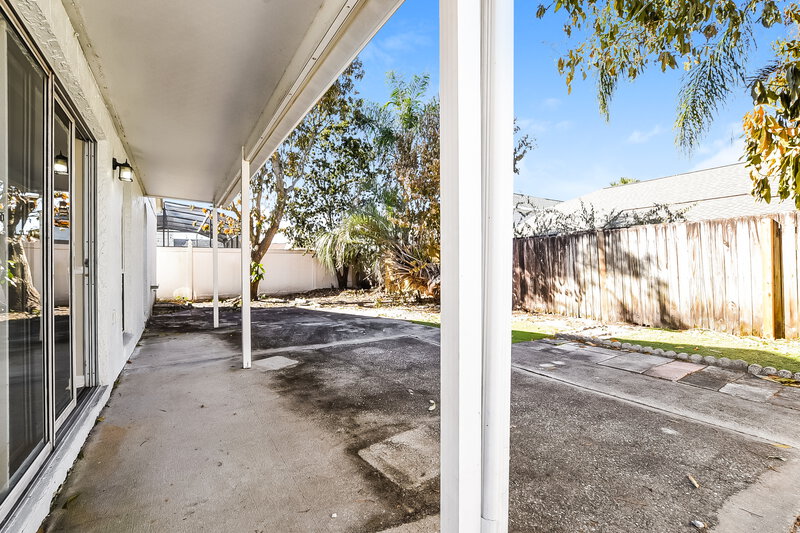 2,350/Mo, 2127 Newt Street Orlando, FL 32837 Backyard View