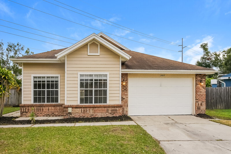 2,200/Mo, 1446 Pon Pon Court Orlando, FL 32825 External View