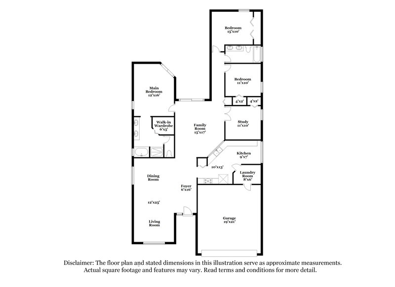 2,415/Mo, 721 Stonewyk Way Kissimmee, FL 34744 Floor Plan View