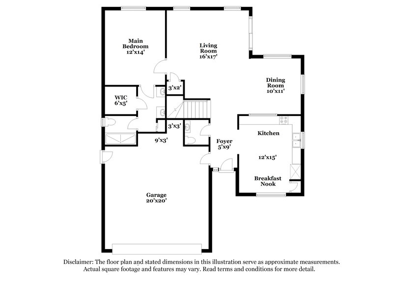 2,730/Mo, 10051 Sandbar St Orlando, FL 32825 Floor Plan View