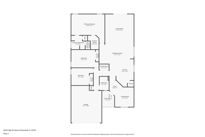 2,145/Mo, 30212 PGA Dr Sorrento, FL 32776 Floor Plan View