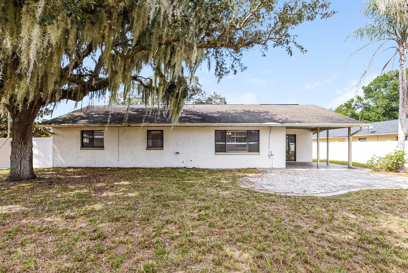 2,375/Mo, 9504 Lake Douglas Pl Orlando, FL 32817 Rear View