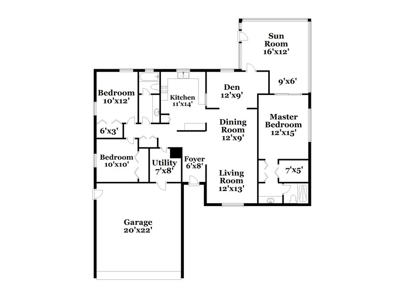 2,090/Mo, 208 Twelve League Cir Casselberry, FL 32707 Floor Plan View