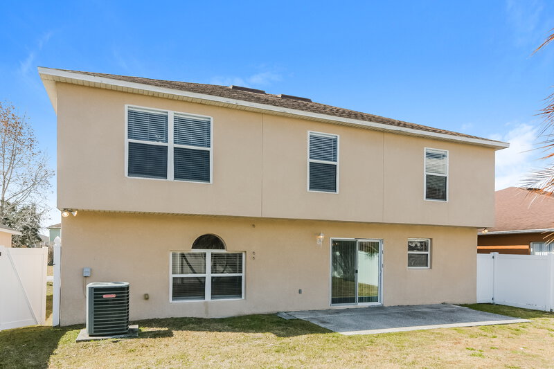 2,300/Mo, 4811 Petal Pawpaw Ln Saint Cloud, FL 34772 Rear View