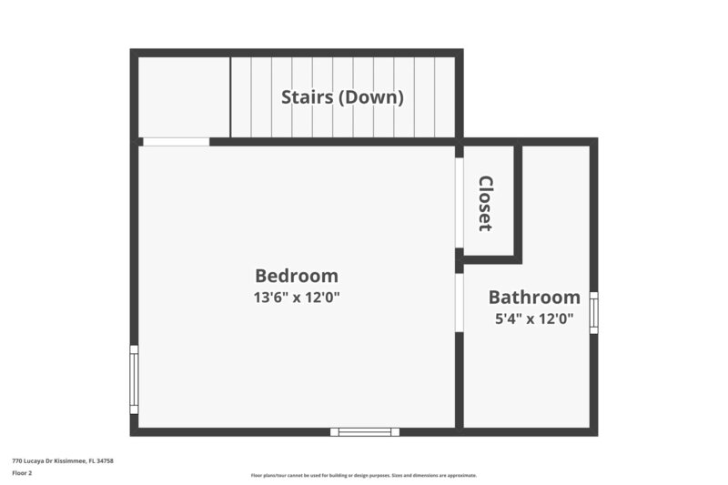 1,785/Mo, 770 Lucaya Dr Kissimmee, FL 34758 Floorplan View 2