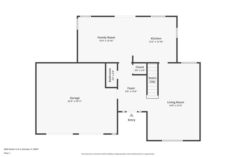 2,365/Mo, 2002 Kinder Ct Orlando, FL 32837 Floor Plan View
