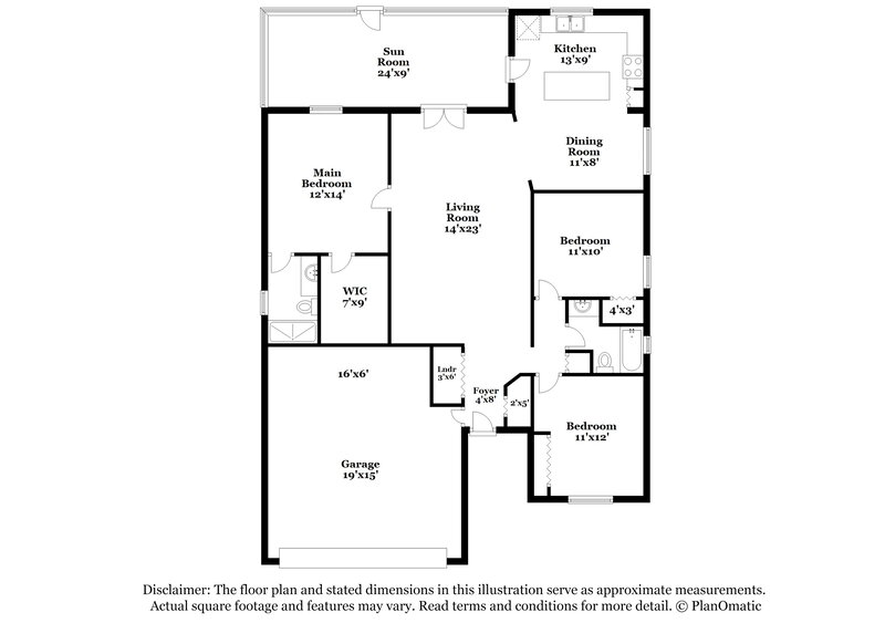 2,135/Mo, 2970 Cool Breeze Cir Saint Cloud, FL 34769 Floor Plan View