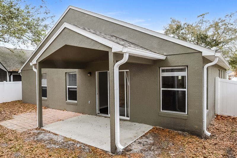 2,505/Mo, 4654 Park Eden Cir Orlando, FL 32810 Rear View