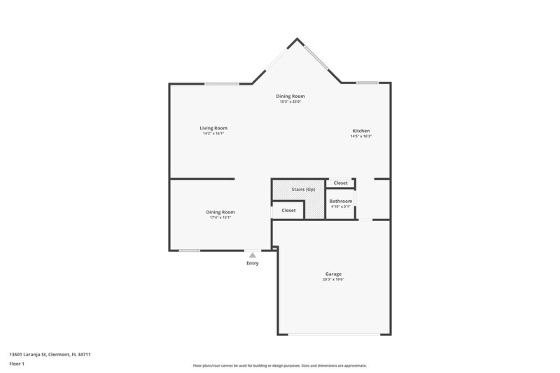2,795/Mo, 13501 Laranja St Clermont, FL 34711 Floor Plan View