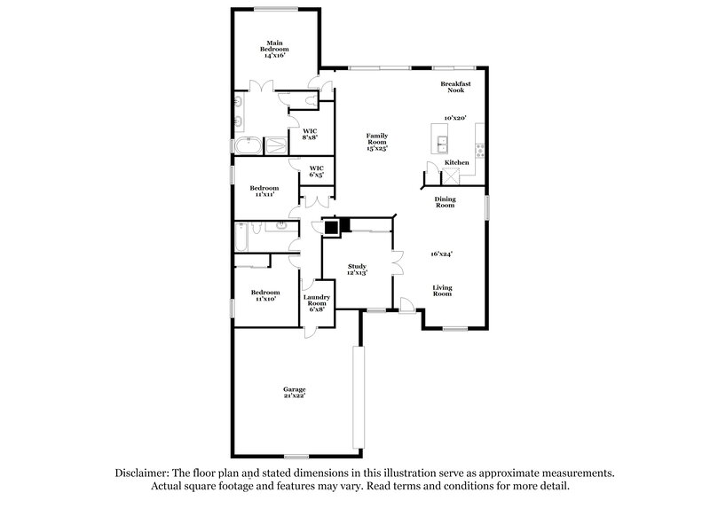 3,410/Mo, 2258 Meadow Oak Cir Kissimmee, FL 34746 Floor Plan View