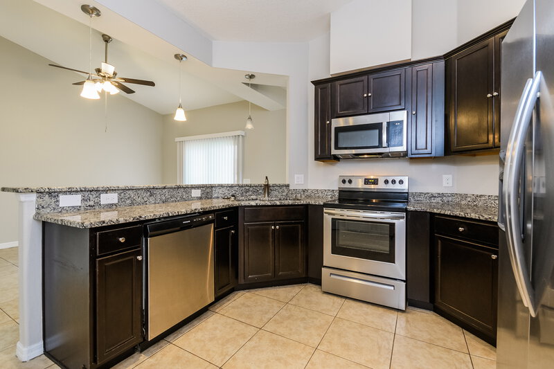 1,945/Mo, 1148 Cambourne Drive Kissimmee, FL 34758 Kitchen View 2