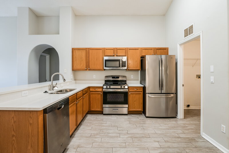 2,410/Mo, 1496 Sunset Village Blvd Clermont, FL 34711 Kitchen View