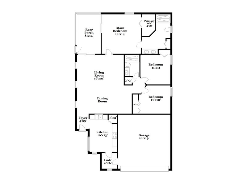 2,265/Mo, 2125 Fennell St Maitland, FL 32751 Floor Plan View