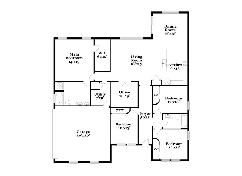 0/Mo, 356 Black Springs Ln Winter Garden, FL 34787 Floor Plan View