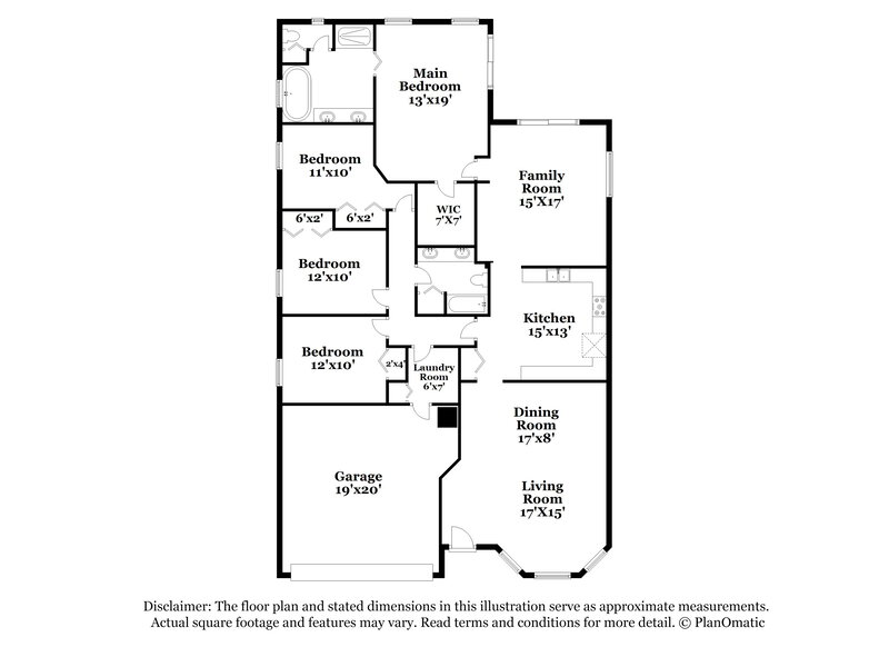 2,715/Mo, 143 Southampton Dr Kissimmee, FL 34744 Floorplan View