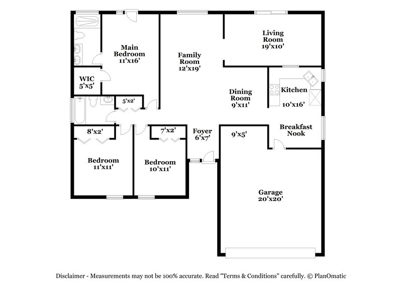 2,380/Mo, 2227 Opal Dr Orlando, FL 32822 Floorplan View