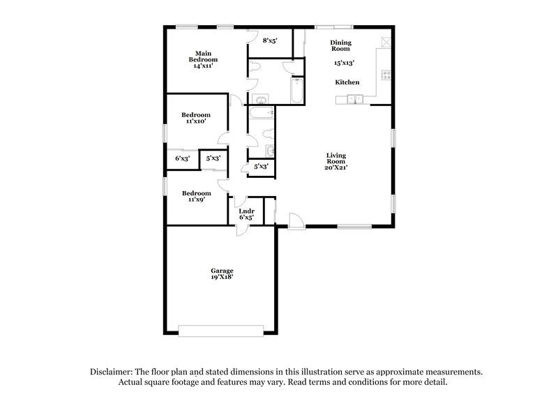 2,245/Mo, 3905 Lone Eagle Pl Sanford, FL 32771 Floor Plan View