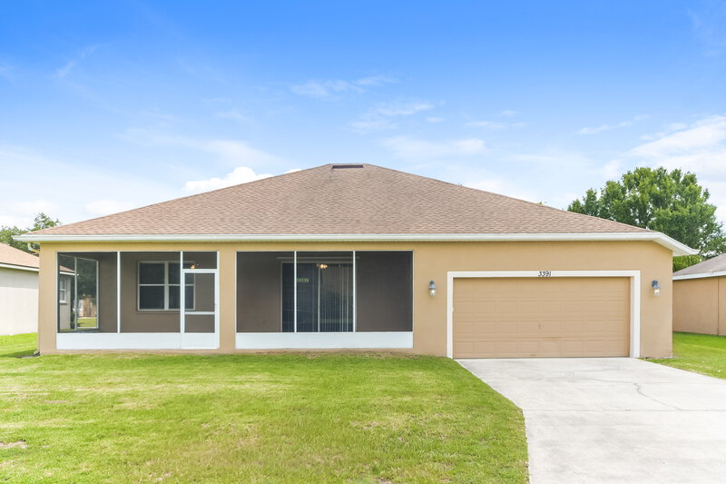 2,550/Mo, 3391 Marshfield Preserve Way Kissimmee, FL 34746 Rear View
