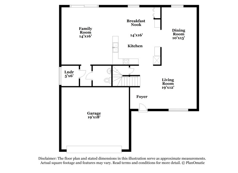 1,890/Mo, 2139 Pecos Dr Poinciana, FL 34759 Floor Plan View