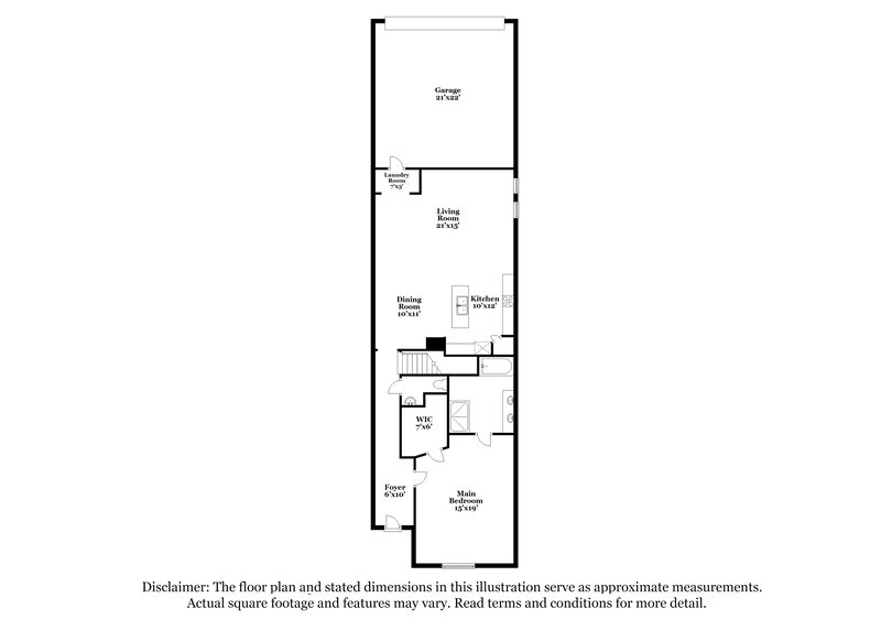 2,190/Mo, 6800 Habitat Dr Harmony, FL 34773 Floorplan View