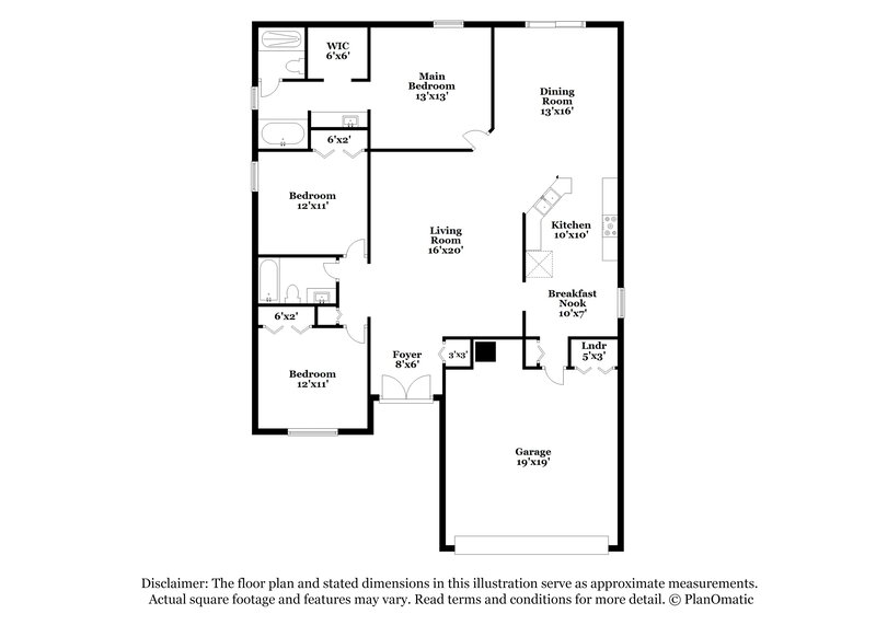 3,220/Mo, 568 Doe Cove Pl Apopka, FL 32703 Floor Plan View