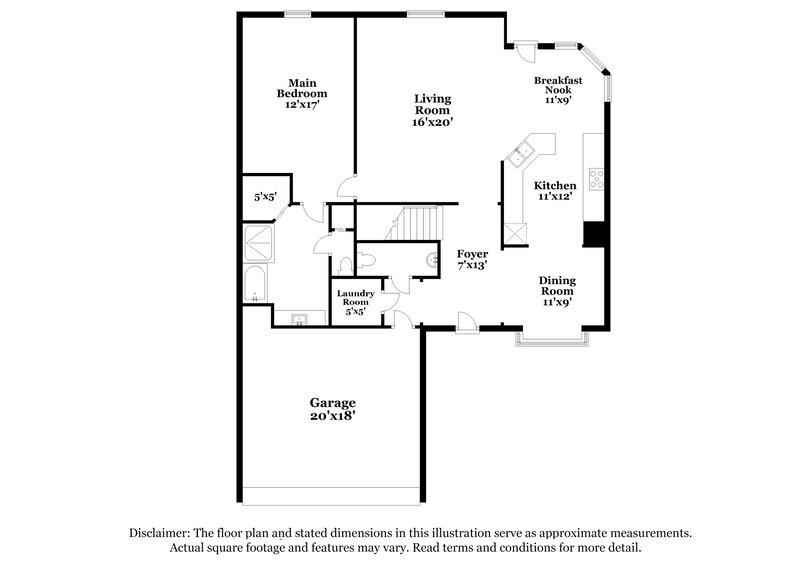 2,700/Mo, 2801 River Ridge Dr Orlando, FL 32825 Floorplan View