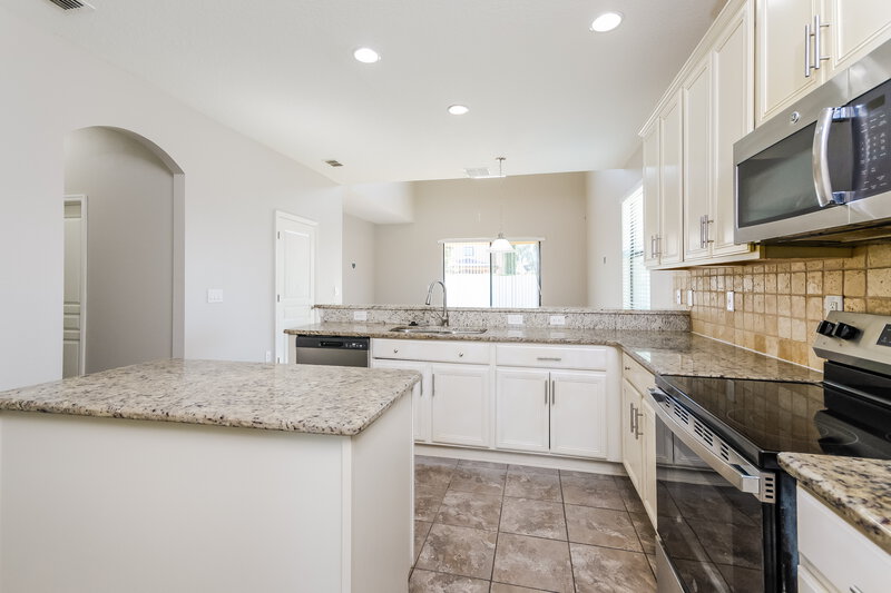 2,030/Mo, 3937 Blossom Dew Dr Kissimmee, FL 34746 Kitchen View