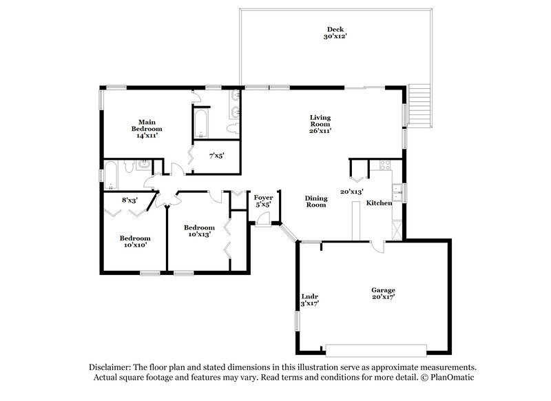2,045/Mo, 634 Monroe Harbor Pl Sanford, FL 32773 Floor Plan View