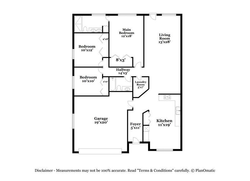 2,245/Mo, 750 E Franklin St Oviedo, FL 32765 Floor Plan View