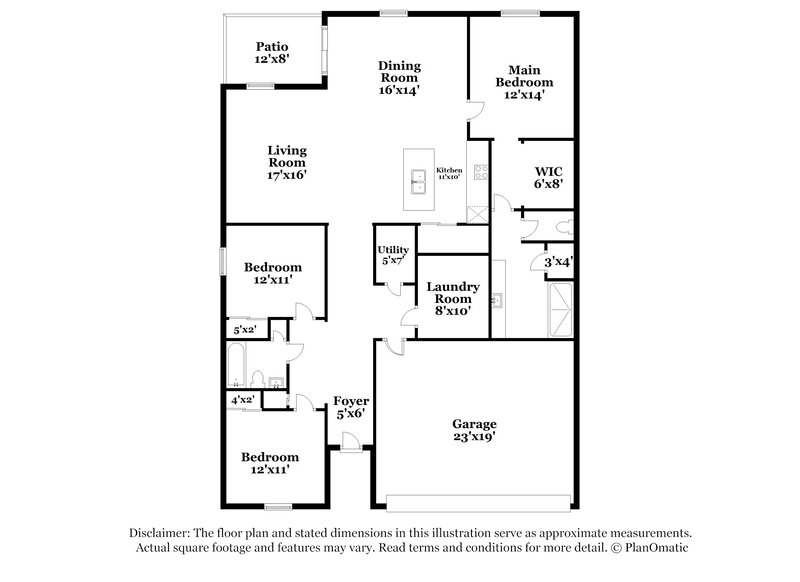 2,405/Mo, 3905 Crimson Clover Dr Mount Dora, FL 32757 Floorplan View