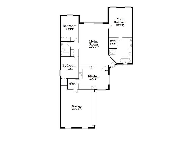 2,285/Mo, 2200 Blackhawk St Clermont, FL 34714 Floor Plan View