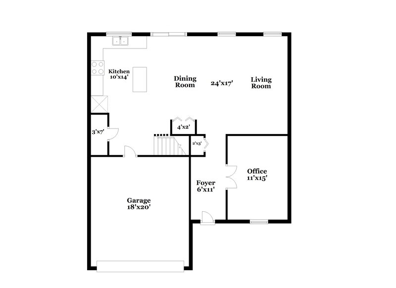 2,325/Mo, 1450 Sterns Dr Leesburg, FL 34748 Floor Plan View