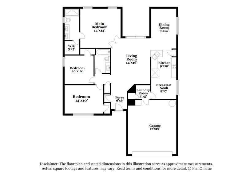 2,380/Mo, 2845 Oak Shore Rd Oviedo, FL 32766 Floor Plan View