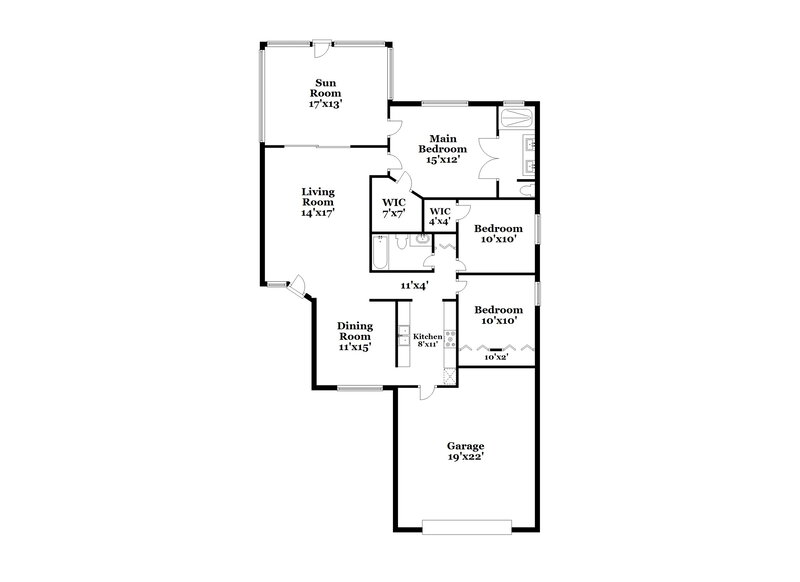3,950/Mo, 623 Weybridge Ct Lake Mary, FL 32746 Floor Plan View