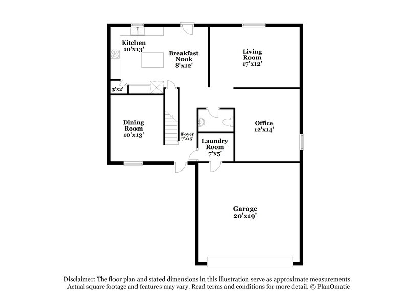 2,250/Mo, 1626 Sterns Dr Leesburg, FL 34748 Floor Plan View 2