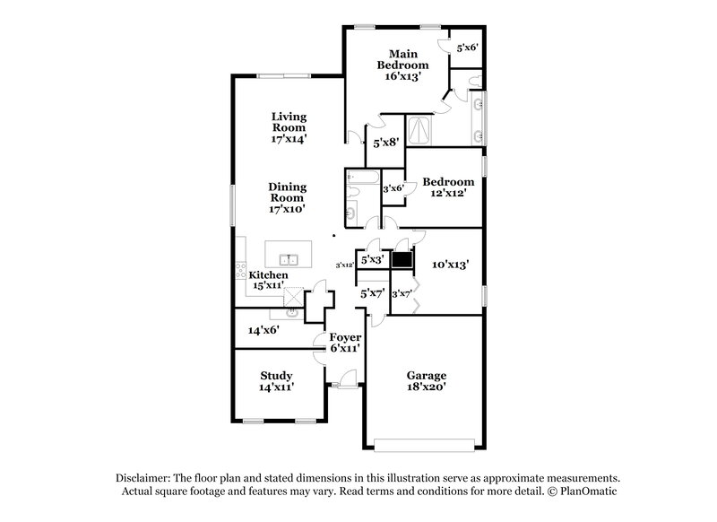 2,355/Mo, 1393 Merion Dr Mount Dora, FL 32757 Floor Plan View