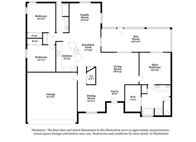 2,115/Mo, 2294 Lake Pointe Cir Leesburg, FL 34748 Floorplan View