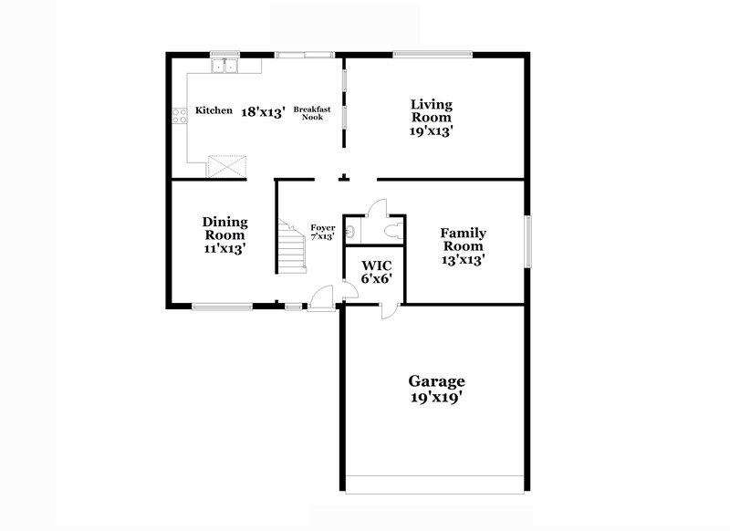 3,200/Mo, 907 Gateshead Ct Kissimmee, FL 34758 Floor Plan View