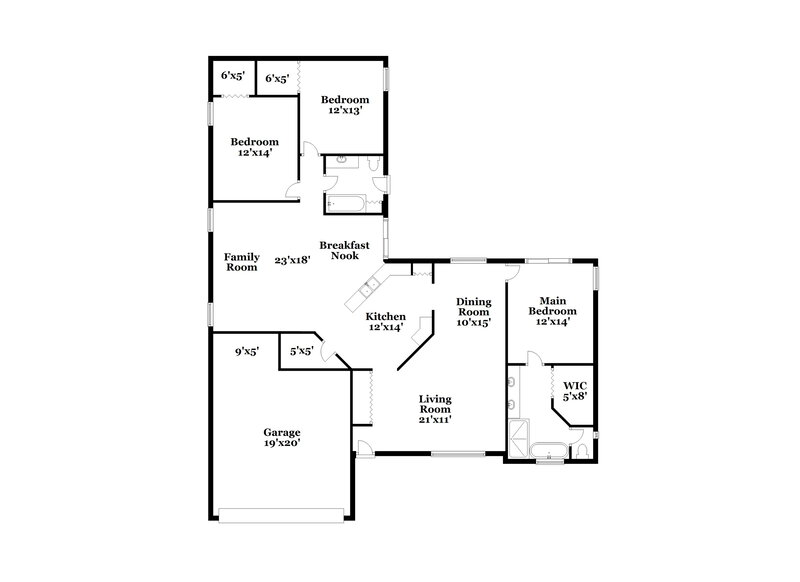 2,125/Mo, 565 Viceroy Ct Kissimmee, FL 34758 Floorplan View