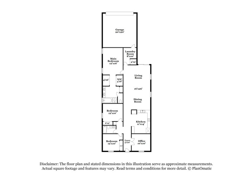 2,175/Mo, 3215 Blazing Star Ln Harmony, FL 34773 Floor Plan View