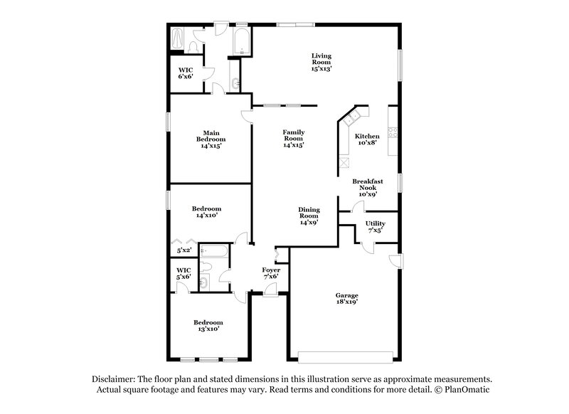 2,245/Mo, 520 Wekiva Bluff St Apopka, FL 32712 Floorplan View
