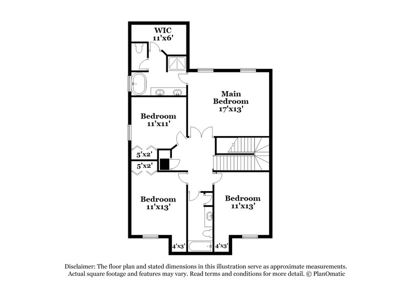 2,400/Mo, 7013 Buttonbush Loop Harmony, FL 34773 Floor Plan View 2