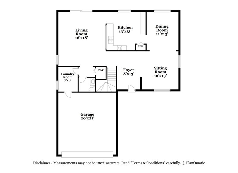 2,420/Mo, 2828 Sweetspire Cir Kissimmee, FL 34746 Floor Plan View