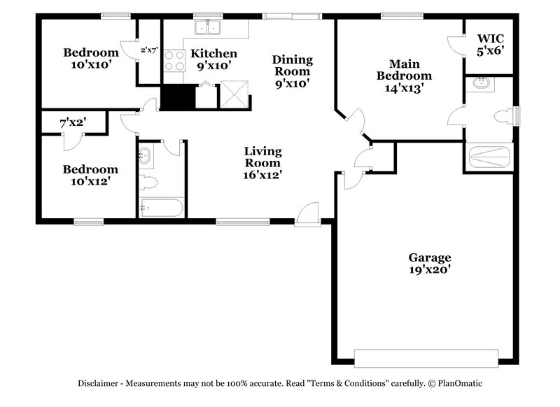 2,045/Mo, 618 Brooke Ct Clermont, FL 34711 Floor Plan View