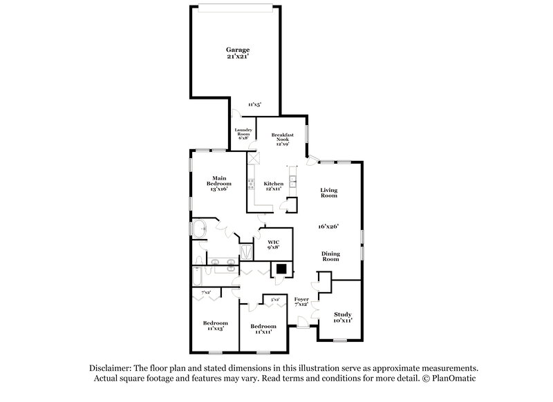 2,195/Mo, 3327 Primrose Willow Dr Harmony, FL 34773 Floor Plan View