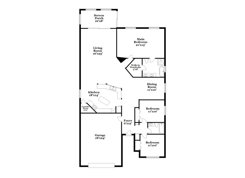 2,560/Mo, 30700 PGA Dr Sorrento, FL 32776 Floor Plan View