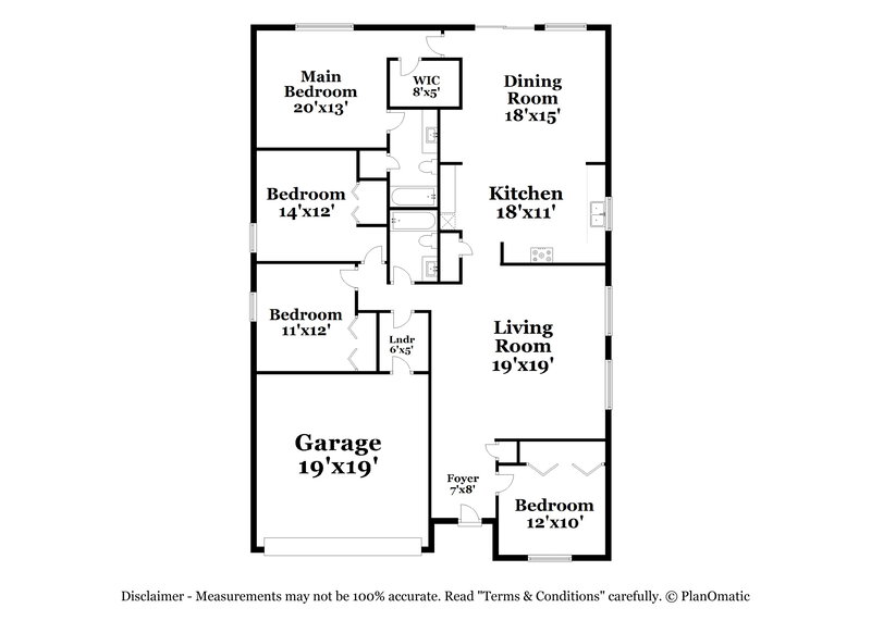 2,395/Mo, 114 Bristol Forest Trl Sanford, FL 32771 Floor Plan View
