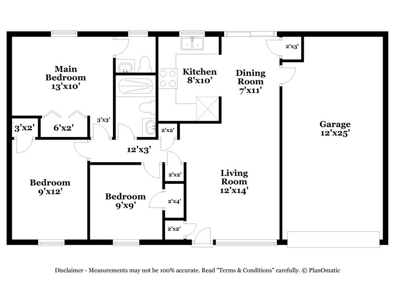 2,055/Mo, 2008 Las Palmas Cir Orlando, FL 32822 Floor Plan View