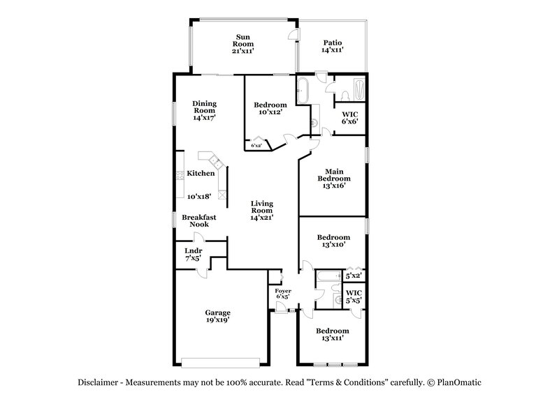 3,430/Mo, 2122 Marisol Loop Kissimmee, FL 34743 Floor Plan View