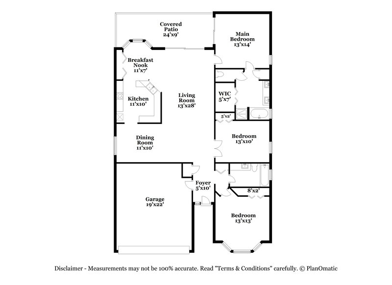 3,470/Mo, 12523 Earnest Ave Orlando, FL 32837 Floor Plan View